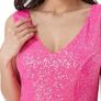 sequins evening dress long maxi prom debs wedding party bridesmaid ball gown debs Image 8