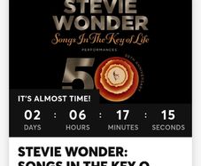 Stevie wonder tickets