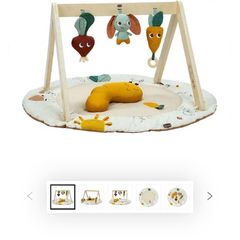 baby gym and mat