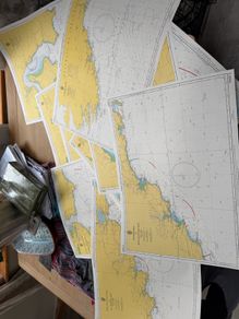 admiralty maps south west and east coast