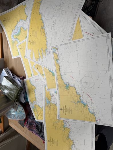 admiralty maps south west and east coast