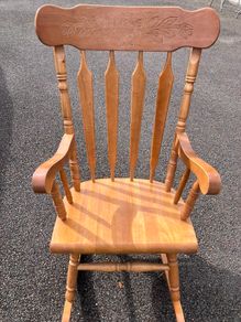 Solid Wood Rocking Chair