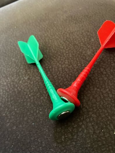 Safe magnetic darts for kids