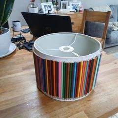 Pencil Lampshade - Handmade - over 100 Pencils