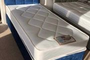 Single bed and mattress