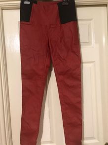 daysie leather look jeans
