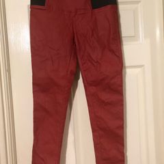 daysie leather look jeans