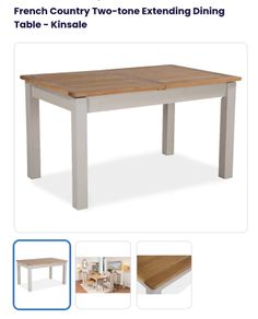 Extendable Oak Table