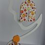 Autumnl Fever Leaf & Pumpkin Motif N Shape Clay Earrings Image 8