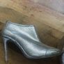 gold ankle boots Image 2