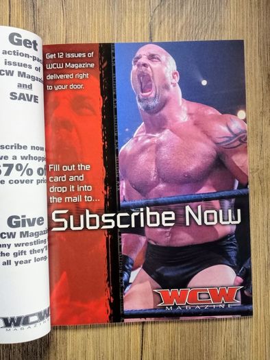 World Championship Wrestling Magazine WCW . July and September 2000.