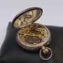 Vintage Silver Pocket Watch with Albert Image 3