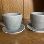 2 Little Teacup Candle Holders Image 3