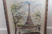 Vintage Eiffel Tower Print