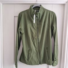 Powercut bnwt khaki zip up jacket size 16