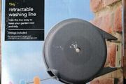 Retractable clothes line