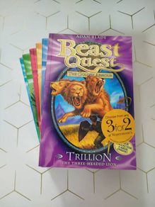Beast Quest by Adam Blade book 7 to 12 - Series 2 - The Golden Armour