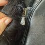 Versace Jeans Couture leather and fur jacket Image 8