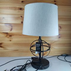 Florence Sphere Table Lamp NOS Modern E14 Socket With Shade