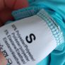 invisible strap turquoise top size s Image 5