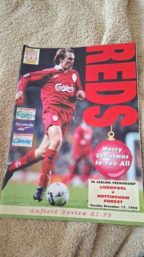 Vintage Liverpool FC Match Programmes 1990's x9