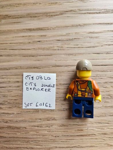 lego cty0820 city jungle explorer, set 60162