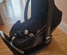 Maxi cosi car seat & isofix base