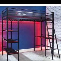 X Rocker Single Bunk Bed