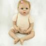 Reborn Dolls 22 Inches 55 cm That Looks Real Baby Doll Lifelike Silicone Vinyl Newborn Soft Doll Blue eyes Toddlers (FREE POSTAGE) Image 6
