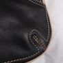 Tula Leather Black Shoulder Baguette Bag with Buckle Image 8