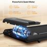 Walking Pad with Incline 3 in 1 Under Desk Treadmill for Home and Office 2.5 HP Walking Treadmill 300 Lbs Portable Incline treadmills with LED Display Remote Control & APP Image 5