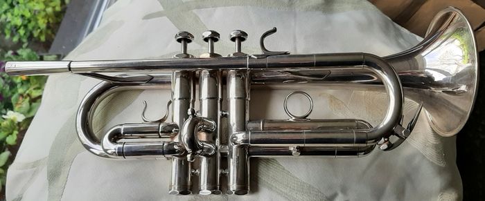 Vintage Schilke E1 trumpet in Key of E Flat and D