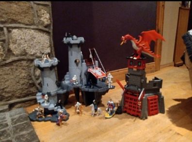 Playmobil Dragon Castles 5480 4835 Rare!