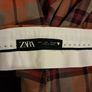 Zara Autumnal Plaid flannelette Trousers Image 3