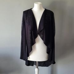 Sophie B black cardigan, Size 18