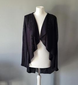 Sophie B black cardigan, Size 18