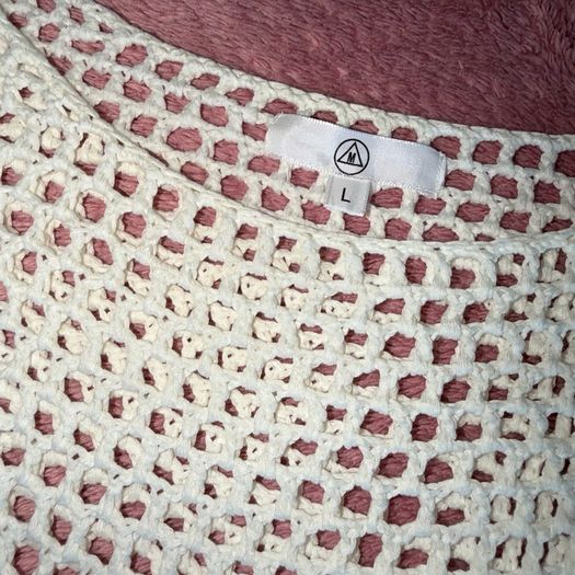 Cream bikini with matching beach top