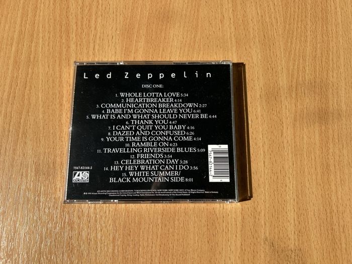 Led Zeppelin - 4 CD BoxSet (4)