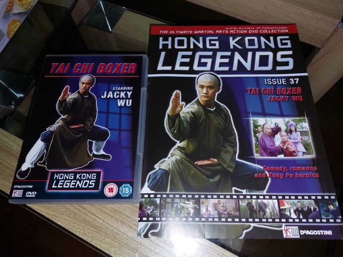 collection of Hong Kong Legend DVDs and magazine