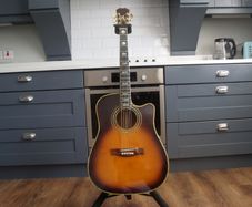 Rare and Unusual hand made guitar - Made in Vietnam