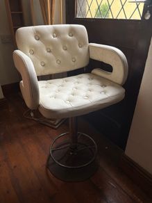 Free Leather/Leatherette Bar Stools x 2 (Needs Refurb)