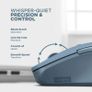 Lenovo Yoga Pro Mouse | Custom-programmable Buttons, Dual Device Connectivity, Dynamic Scroll Wheel, Righthanded Efficiency, Blue Optical Sensor Technology, USB-C, BT 5.0 Image 4