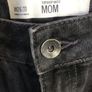 topshop dark grey / black mom jeans Image 2
