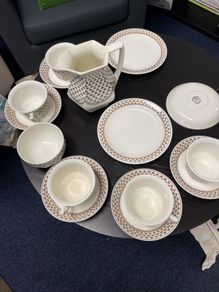 Vintage Adam's Wedgwood tea set pieces