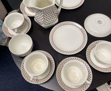 Vintage Adam's Wedgwood tea set pieces