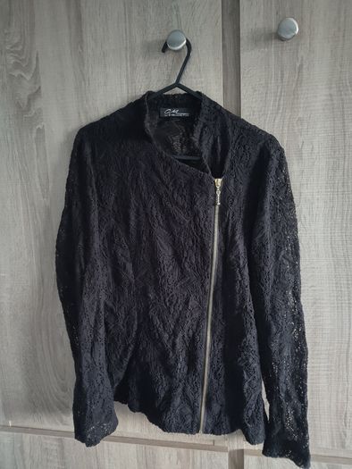 by CHRISTOPHER FINK Black lace top fits sm