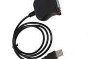1.2M USB 2.0 Male to 25 Pin DB25 Female Parallel Port Printer Adapter Cables