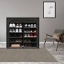 Shoe Rack 7 Tier Canvas,Shoe Cabinet,Shoe Rack Standing for Living Room,Hallway,Shoes Storage Organizer for 36 Pair of Shoes with Dustproof Cover,110cm 115cm 30cm (FREE POSTAGE) Image 7
