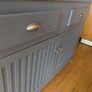 Pine dresser kitchen hutch with 2 x drawers and pull out drawers Image 4