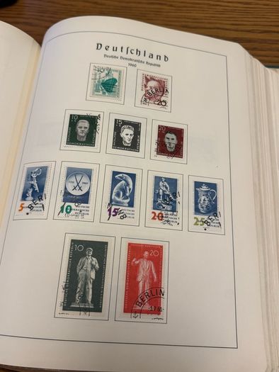 Stamp album GERMANY